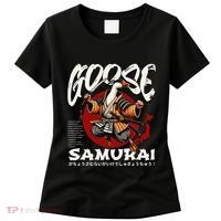 Samurai Goose Japan Bushido Oni Ronin Warrior Women's T-Shirt thumb 0