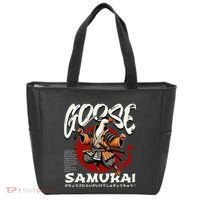Samurai Goose Japan Bushido Oni Ronin Warrior Tote Bag thumb 0