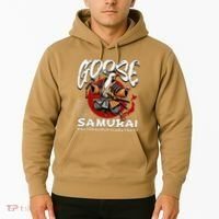 Samurai Goose Japan Bushido Oni Ronin Warrior Hoodie thumb 2