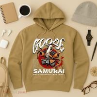 Samurai Goose Japan Bushido Oni Ronin Warrior Hoodie thumb 3