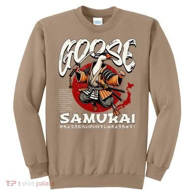 Samurai Goose Japan Bushido Oni Ronin Warrior Sweatshirt