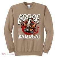 Samurai Goose Japan Bushido Oni Ronin Warrior Sweatshirt thumb 0
