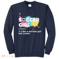 Soccer Girl Like A Normal Girl But Cooler Sweatshirt thumb 0
