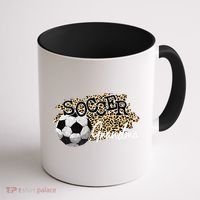Soccer Grandma Leopard Soccer Grandma Coffee Mug thumb 1
