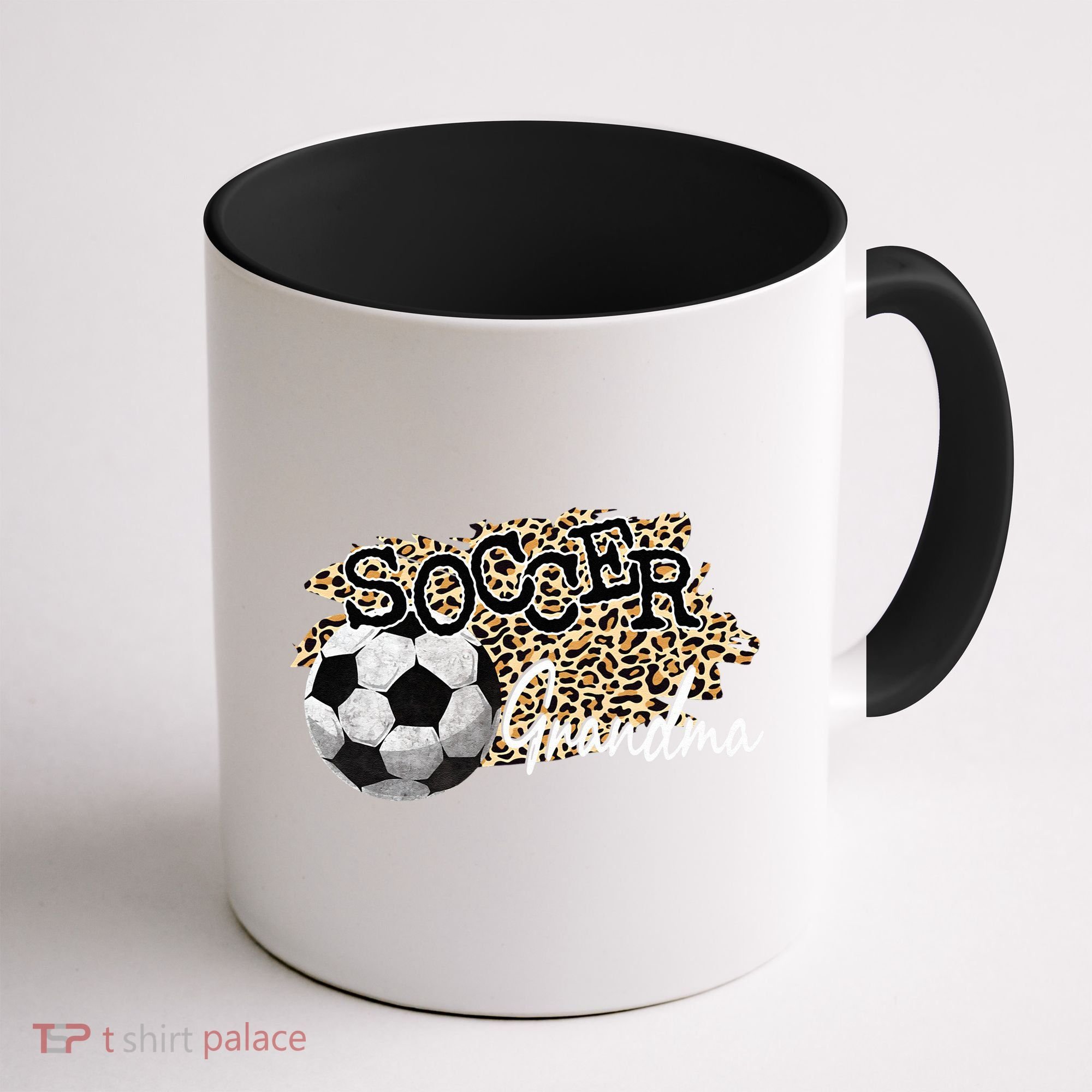 Soccer Grandma Leopard Soccer Grandma Coffee Mug
