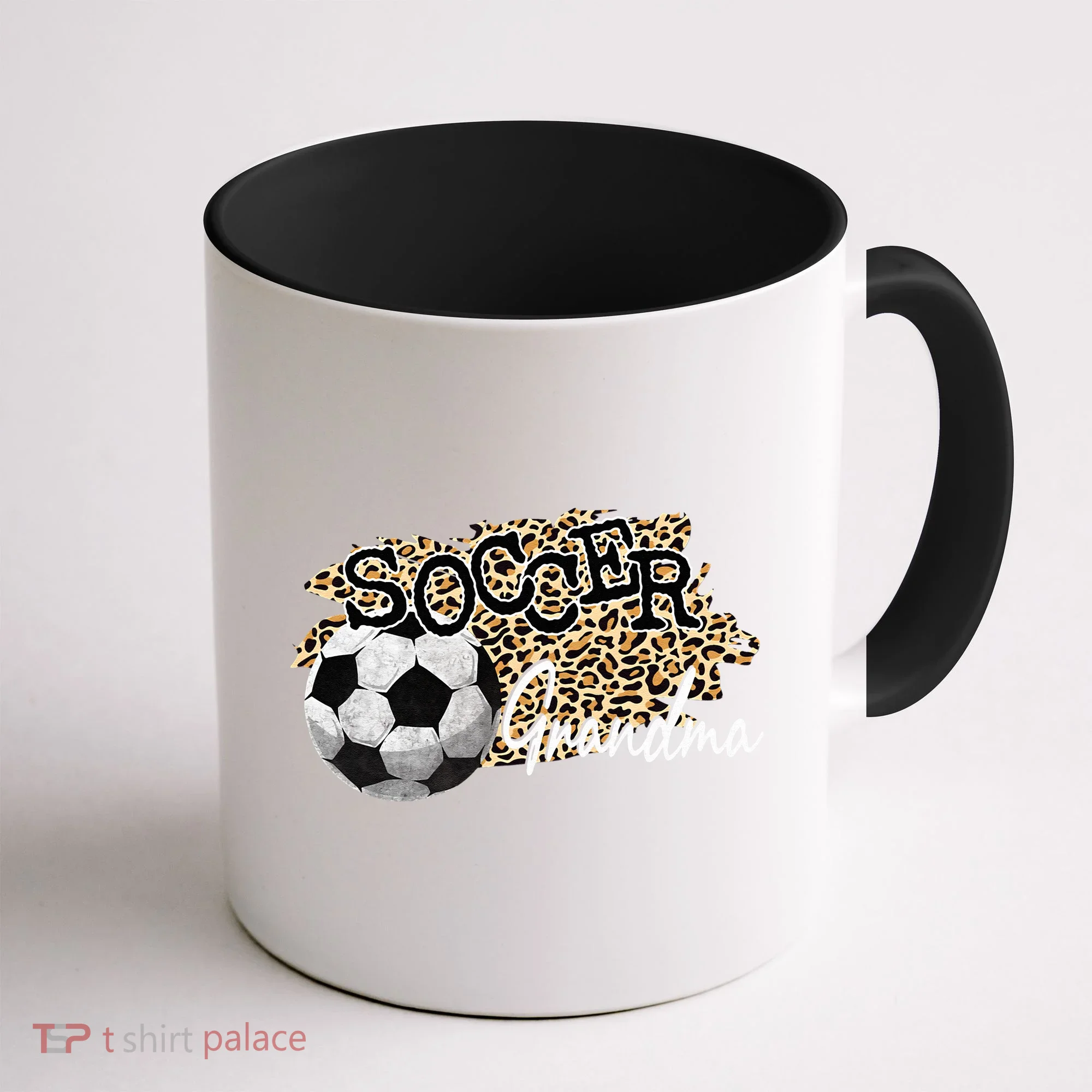 Soccer Grandma Leopard Soccer Grandma Coffee Mug