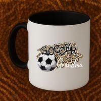 Soccer Grandma Leopard Soccer Grandma Coffee Mug thumb 2