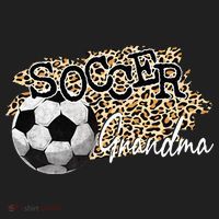 Soccer Grandma Leopard Soccer Grandma Beanie thumb 2