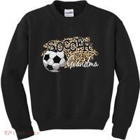 Soccer Grandma Leopard Soccer Grandma Kids Sweatshirt thumb 0
