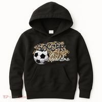Soccer Grandma Leopard Soccer Grandma Kids Hoodie thumb 0