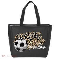 Soccer Grandma Leopard Soccer Grandma Tote Bag thumb 0