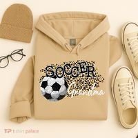 Soccer Grandma Leopard Soccer Grandma Hoodie thumb 4