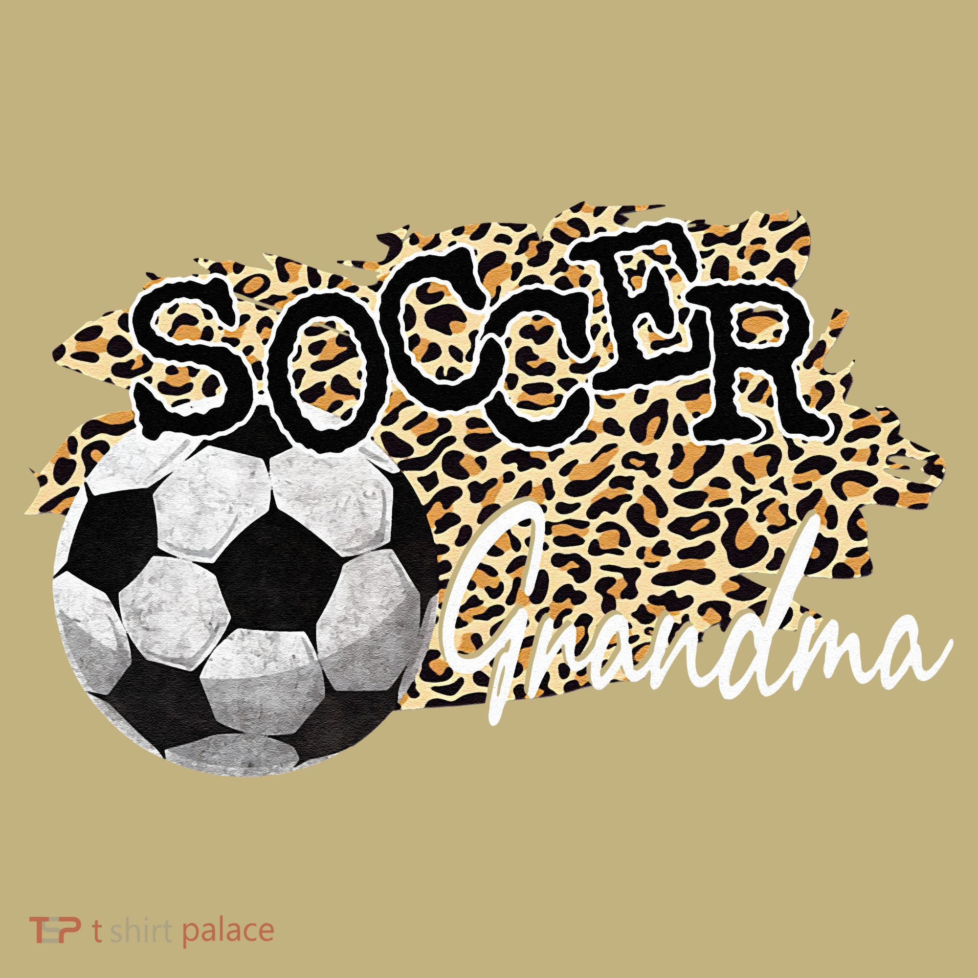 Soccer Grandma Leopard Soccer Grandma Mousepad