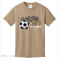 Soccer Grandma Leopard Soccer Grandma Kids T-Shirt thumb 0