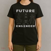 Stem Gift Love Math Physics Boys Girls Kids Future Engineer T-Shirt thumb 4