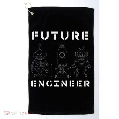 Stem Gift Love Math Physics Boys Girls Kids Future Engineer Golf Towel