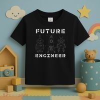 Stem Gift Love Math Physics Boys Girls Kids Future Engineer Toddler T-Shirt thumb 3