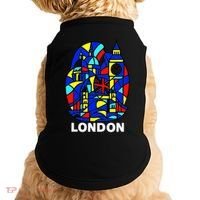 Stained Glass London Landmarks Doggie Tank thumb 0