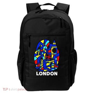 Stained Glass London Landmarks Backpack