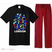 Stained Glass London Landmarks Pajama Set thumb 0