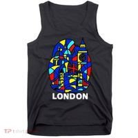 Stained Glass London Landmarks Tank Top thumb 0