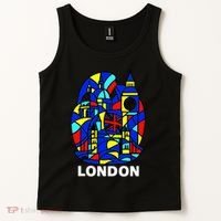 Stained Glass London Landmarks Tank Top thumb 2