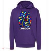 Stained Glass London Landmarks Hoodie thumb 0