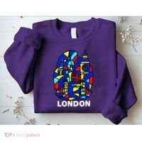 Stained Glass London Landmarks Sweatshirt thumb 2