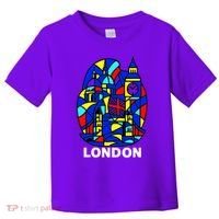 Stained Glass London Landmarks Toddler T-Shirt thumb 0