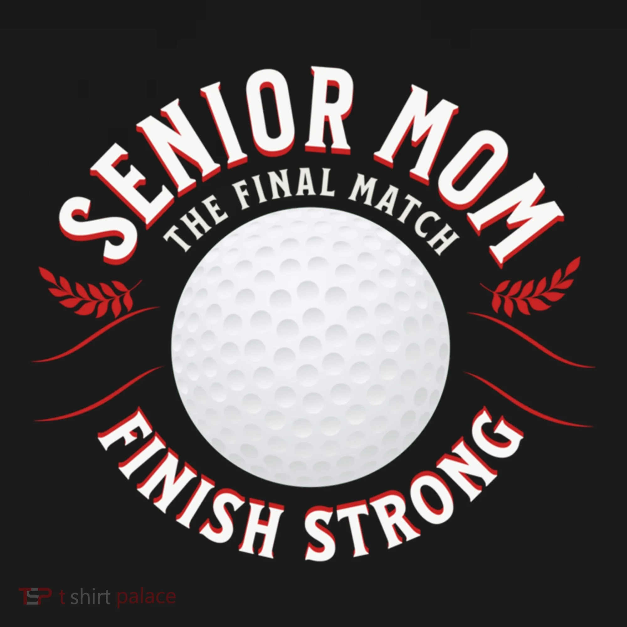 Senior Golf Mom Great Gift Women's Hoodie