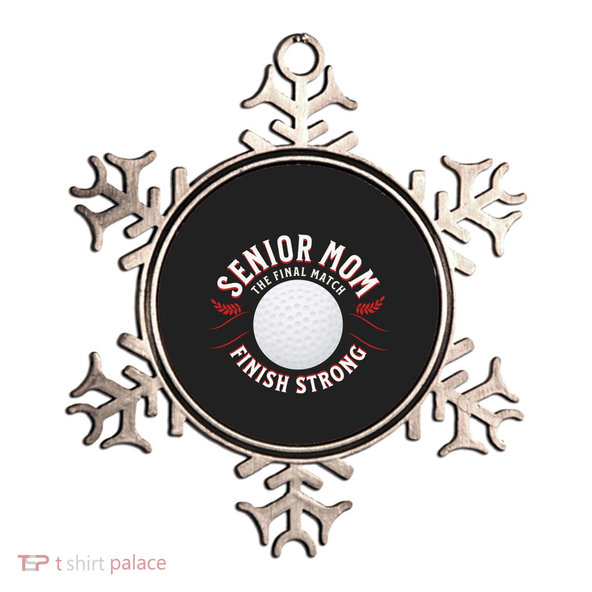 Senior Golf Mom Great Gift Ornament