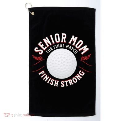 Senior Golf Mom Great Gift Golf Towel