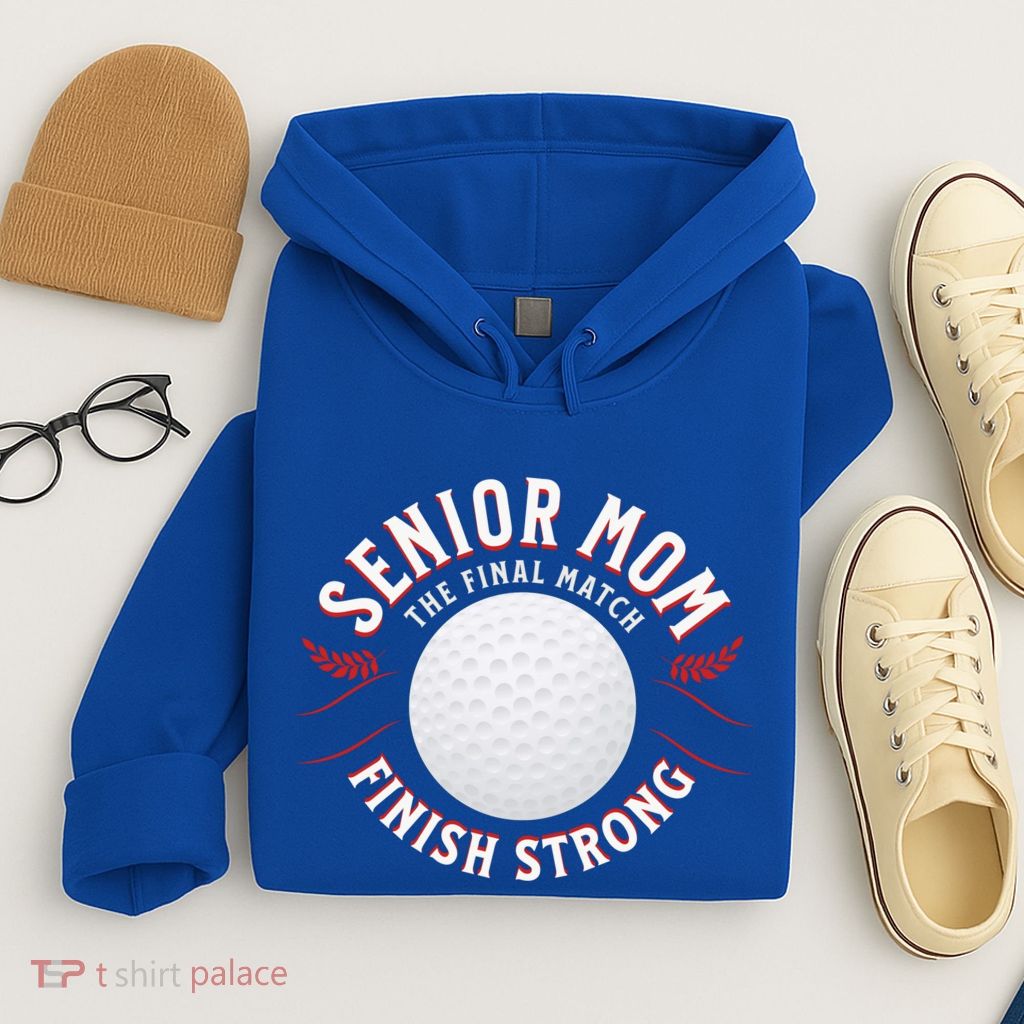 Senior Golf Mom Great Gift Hoodie