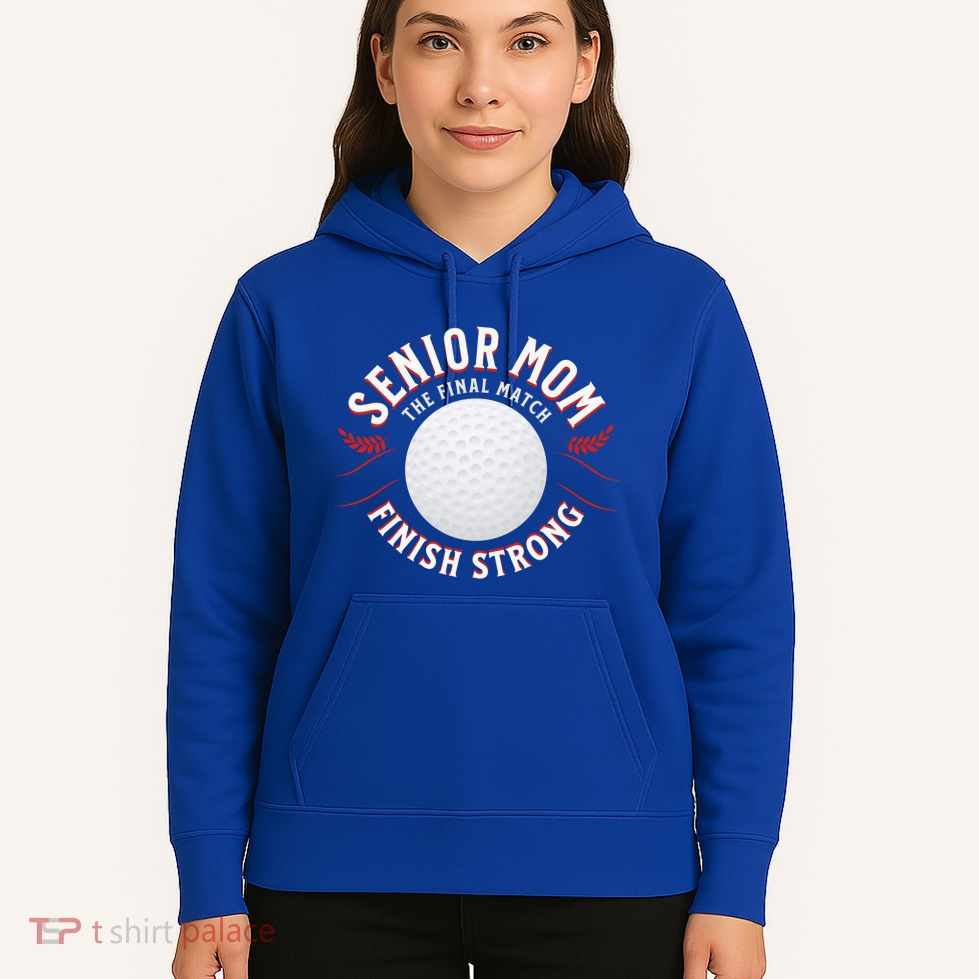 Senior Golf Mom Great Gift Hoodie