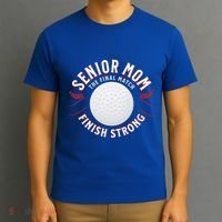 Senior Golf Mom Great Gift T-Shirt thumb 3