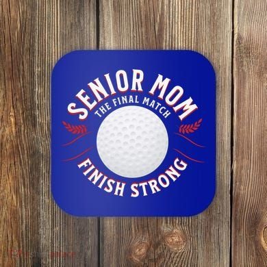 Senior Golf Mom Great Gift Coaster