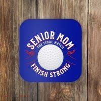 Senior Golf Mom Great Gift Coaster thumb 0
