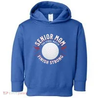 Senior Golf Mom Great Gift Toddler Hoodie thumb 0