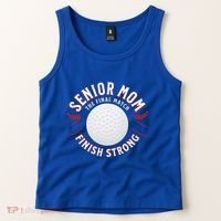 Senior Golf Mom Great Gift Tank Top thumb 2