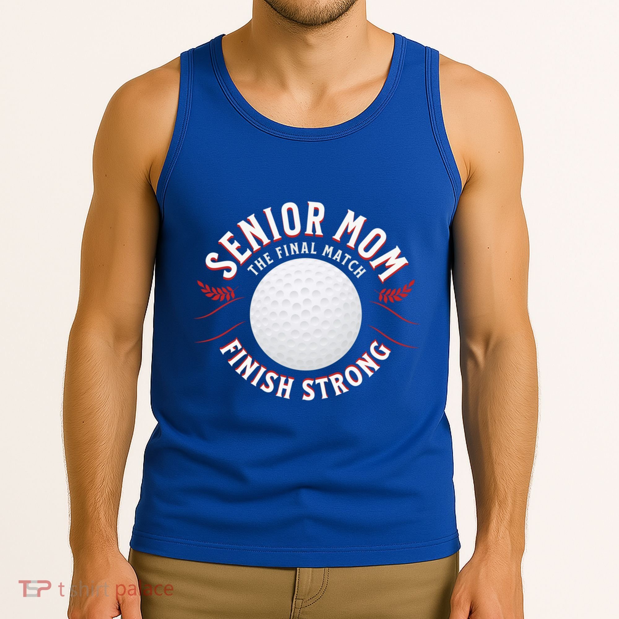 Senior Golf Mom Great Gift Tank Top