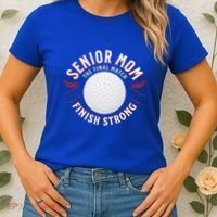 Senior Golf Mom Great Gift Women's T-Shirt thumb 2