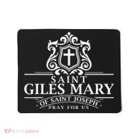 Saint Giles Mary of St Joseph Catholic Patron Job Search Mousepad thumb 0