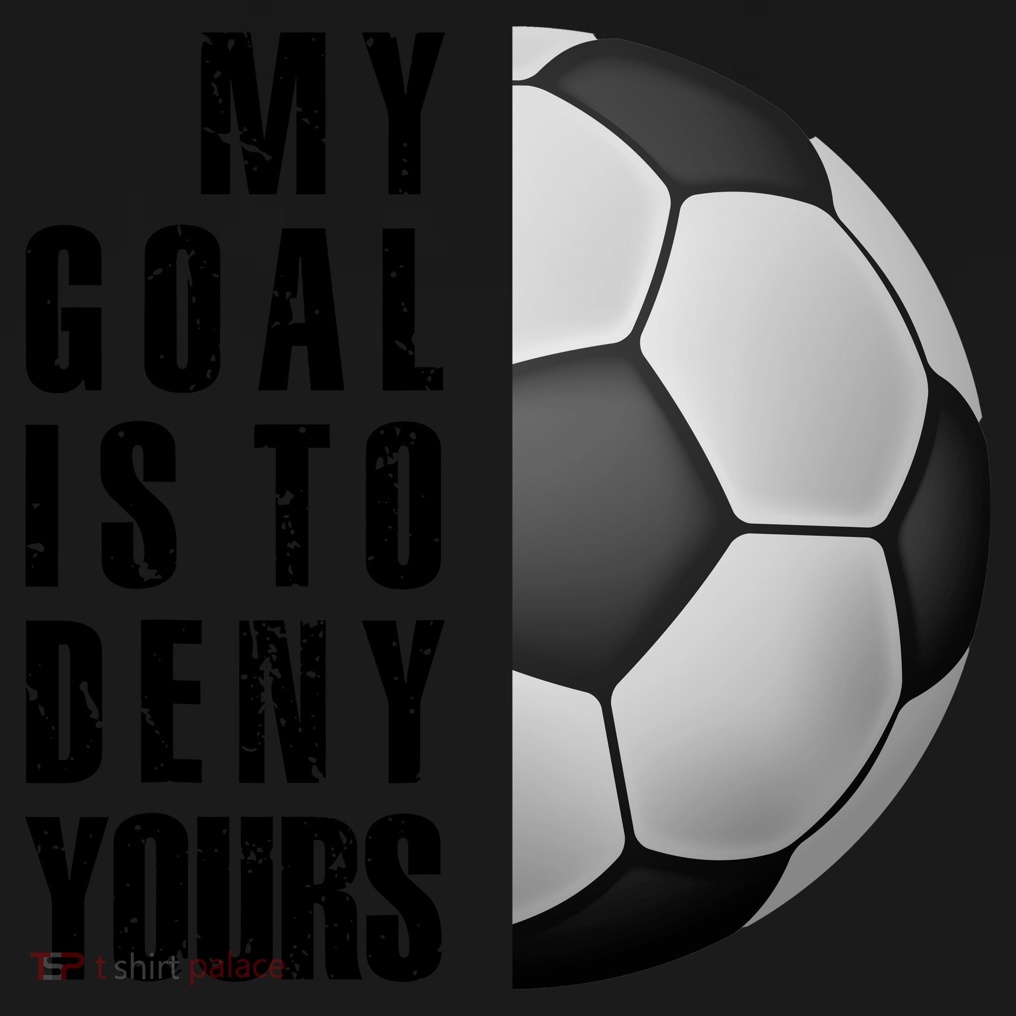 Soccer Goalie My Goal Is To Deny Yours Awesome Soccer Women's Hoodie