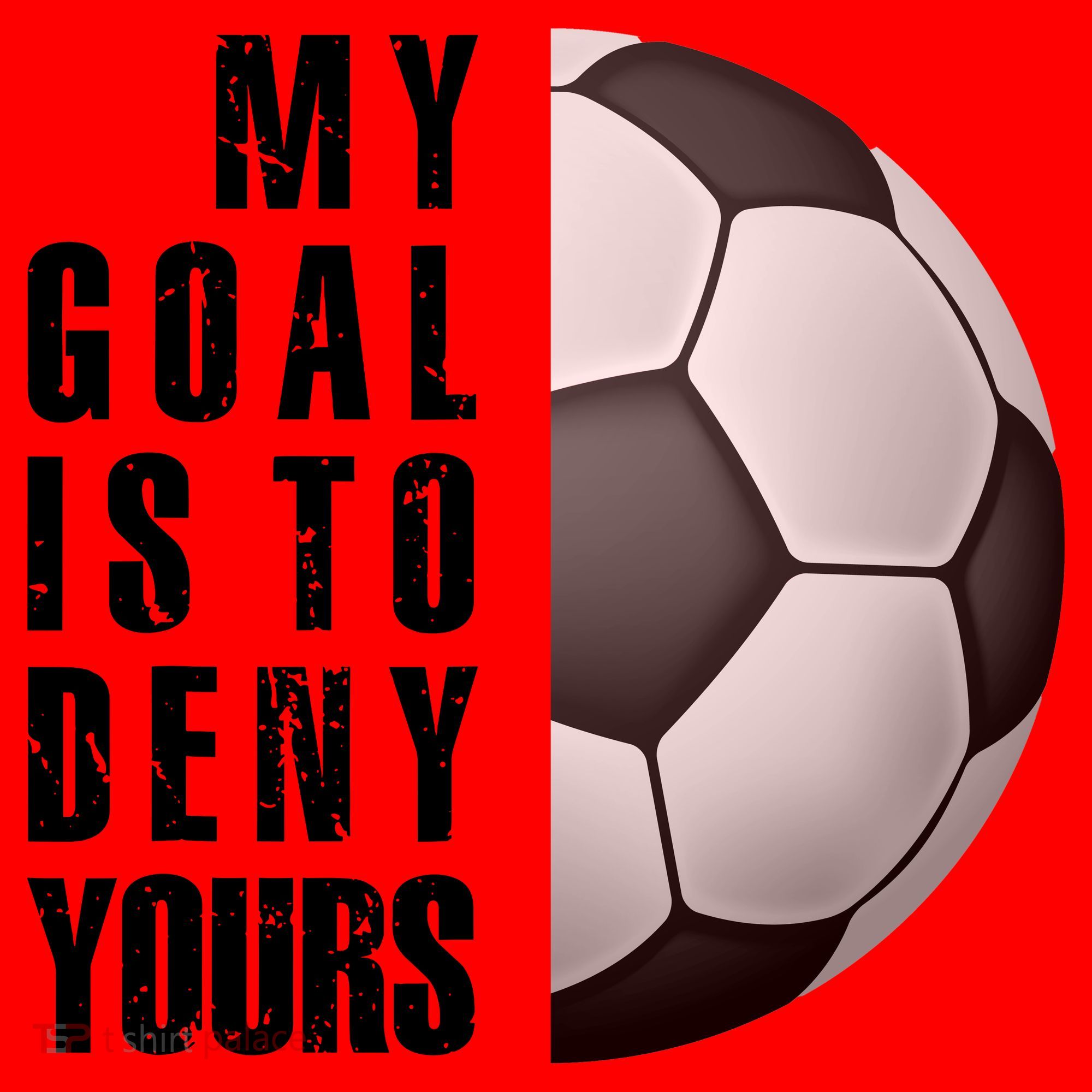 Soccer Goalie My Goal Is To Deny Yours Awesome Soccer Women's Tank Top