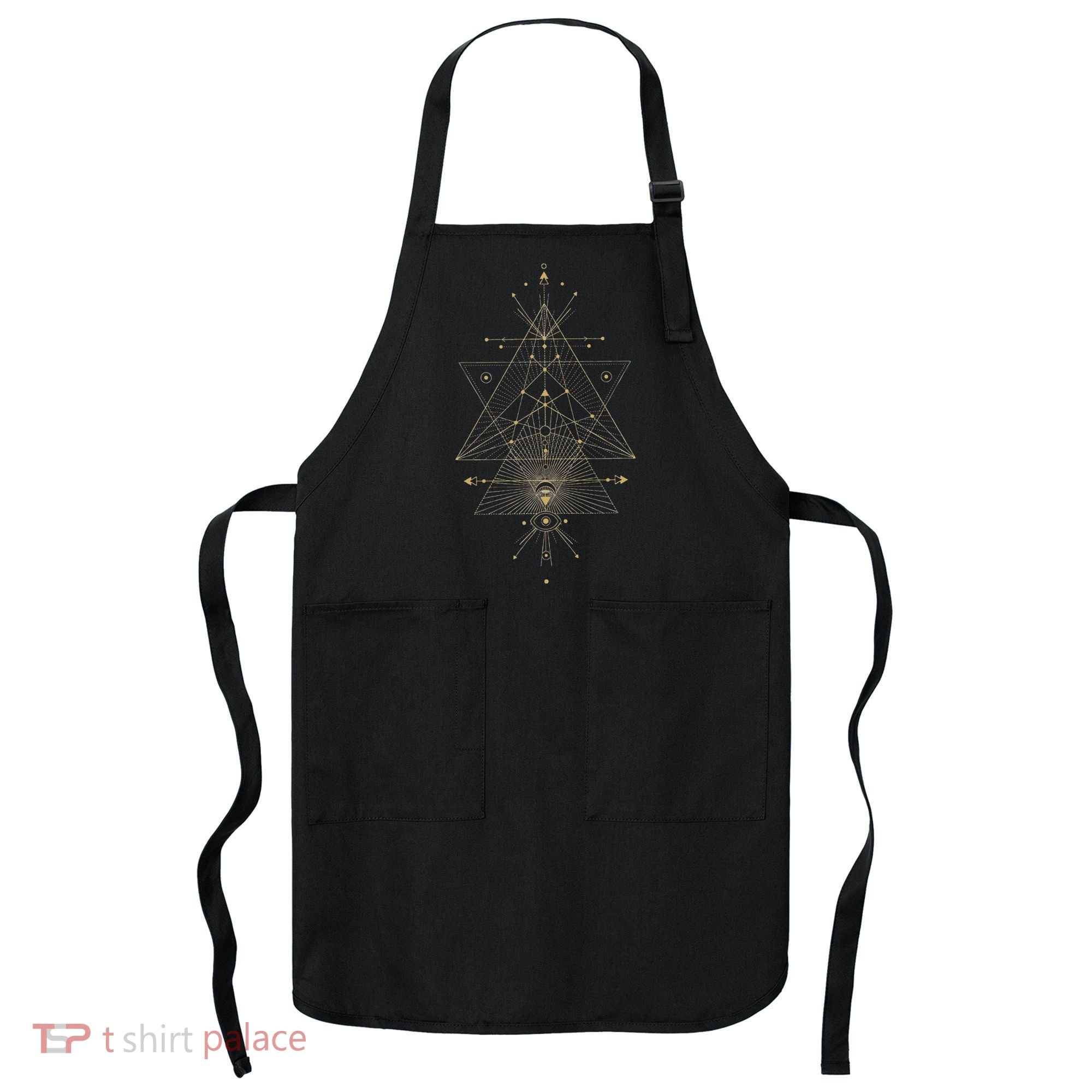 Sacred Geometry Mystical Symbol Apron