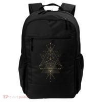 Sacred Geometry Mystical Symbol Backpack thumb 0
