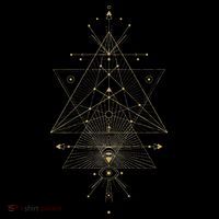 Sacred Geometry Mystical Symbol Coaster thumb 2