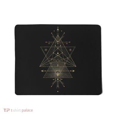 Sacred Geometry Mystical Symbol Mousepad