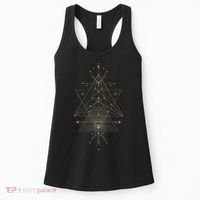 Sacred Geometry Mystical Symbol Women's Tank Top thumb 0