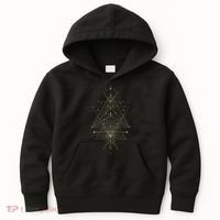 Sacred Geometry Mystical Symbol Kids Hoodie thumb 0
